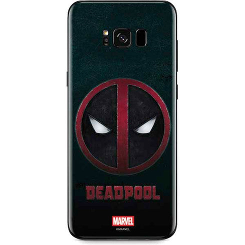 Marvel Deadpool Legacy Deadpool Logo Galaxy S8 Plus Skin